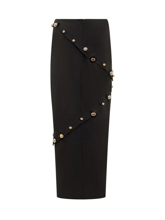  어웨이크 모드 롱 스커트 AW23S04LA32 BLACK - A.W.A.K.E. MODE