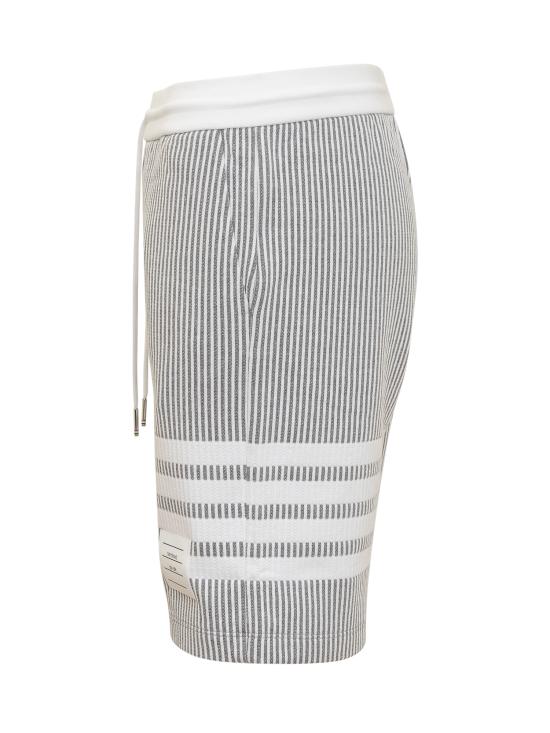  톰브라운 숏팬츠 FJQ096AJ0063 055 LIGHT GREY - THOM BROWNE