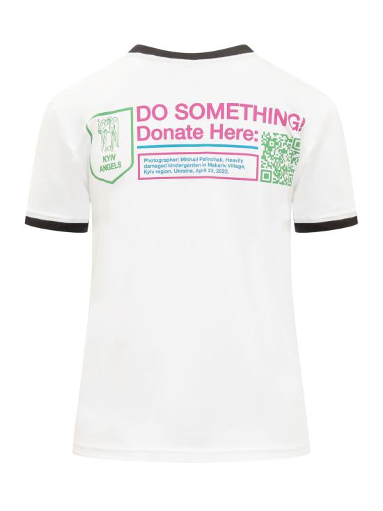  코르미오 반팔 티셔츠 DOSOMETHINGTSHIRT WHITE - CORMIO