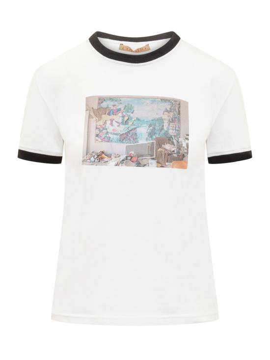  코르미오 반팔 티셔츠 DOSOMETHINGTSHIRT WHITE