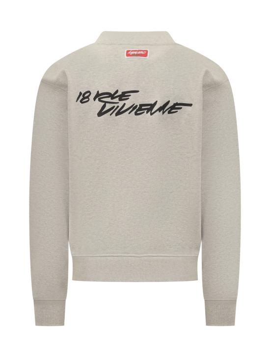 25FW 겐조 긴팔 티셔츠 FF65SW2524MC 93 GREY - KENZO