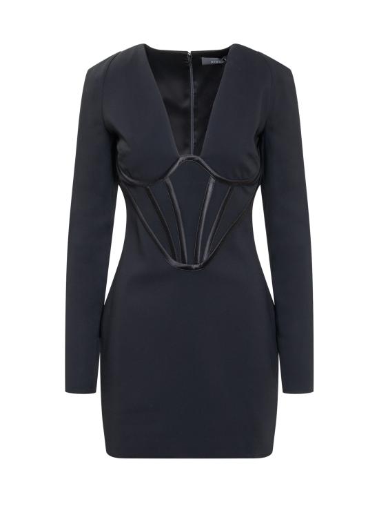  베르사체 숏 원피스 10072391A02395 1B000 NERO