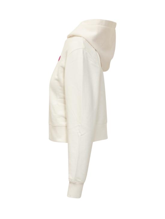 24FW 팜앤젤스 긴팔 티셔츠 PWBB069F24FLE004 0332 OFF WHITE FUCHSIA - PALM ANGELS