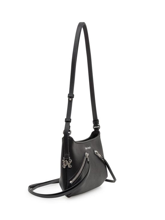25FW 팜앤젤스 숄더백 PWNN03EF25LEA001 1010 BLACK - PALM ANGELS