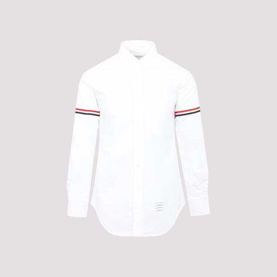 25SS 톰브라운 긴팔 셔츠 MWL150EF0313 100 WHITE - THOM BROWNE