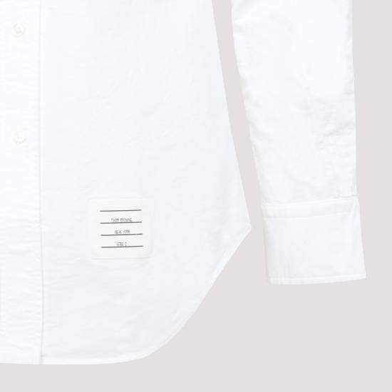 25SS 톰브라운 긴팔 셔츠 MWL150EF0313 100 WHITE - THOM BROWNE