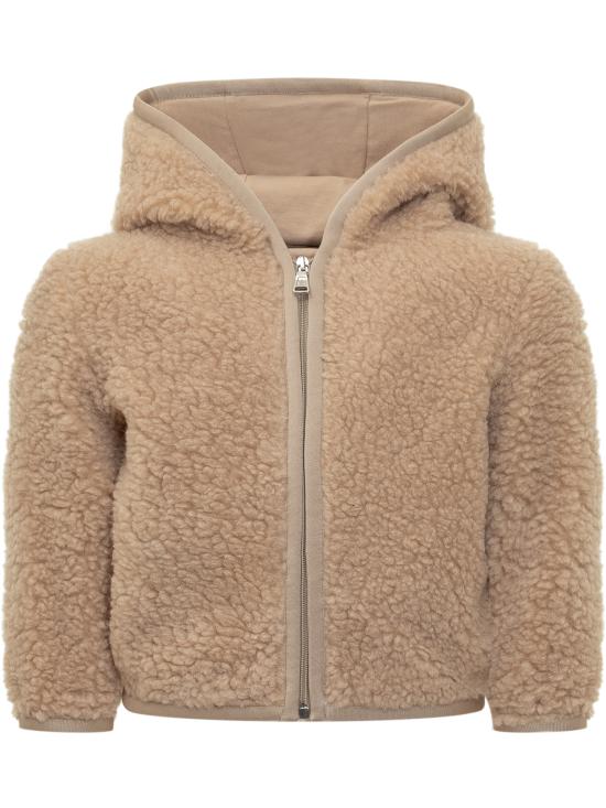 25FW [키즈] 몽클레어 풀오버 K29518G0000189A3X 239 CAMMELLO