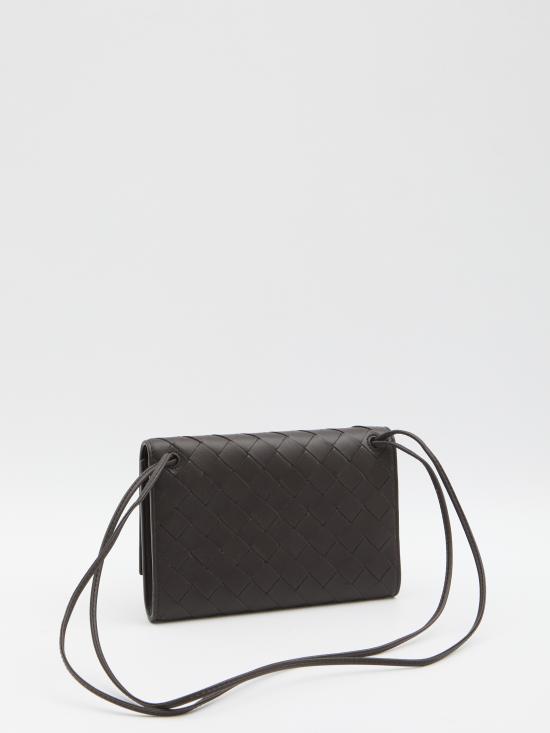 25FW 보테가베네타 안디아모 파우치 온 스트랩 836940 BROWN - BOTTEGA VENETA
