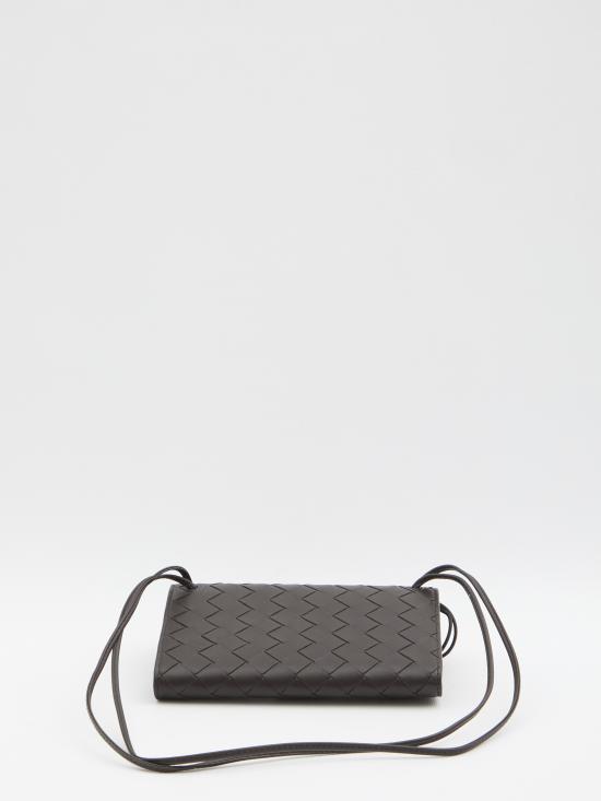 25FW 보테가베네타 안디아모 파우치 온 스트랩 836940 BROWN - BOTTEGA VENETA