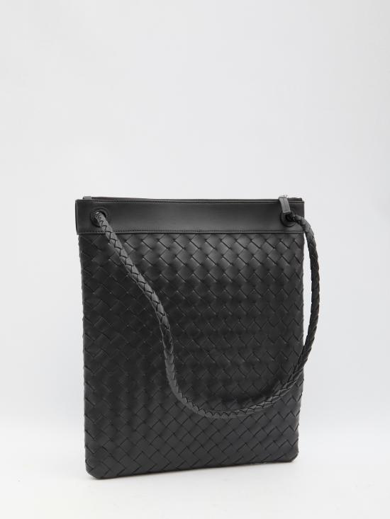  보테가베네타 크로스백 806490 BLACK - BOTTEGA VENETA