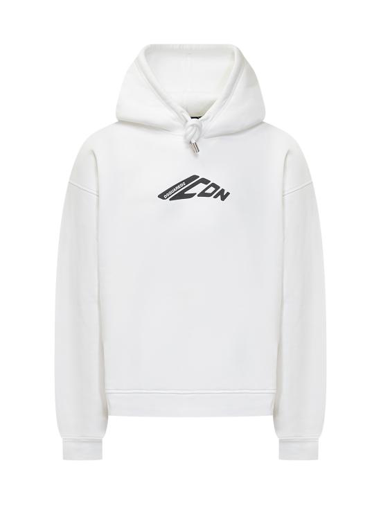  디스퀘어드2 긴팔 티셔츠 S79GU0137D25007 100 WHITE