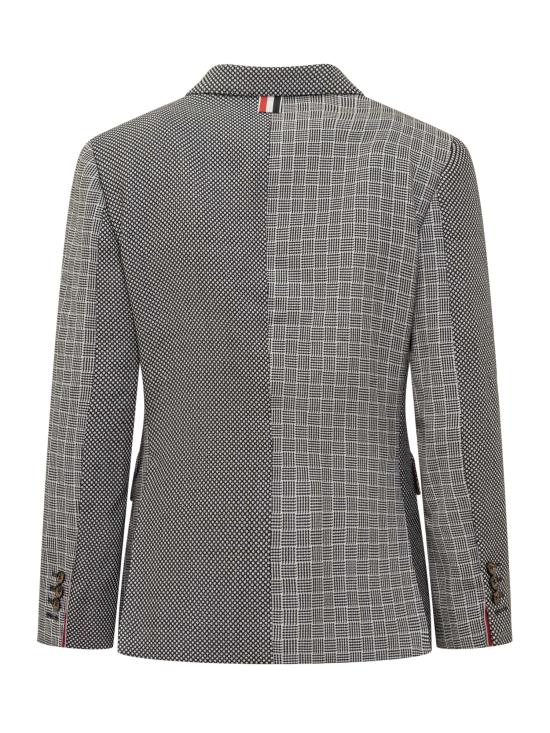  톰브라운 수트 자켓 FBC637FF0341 980 BLK WHT - THOM BROWNE