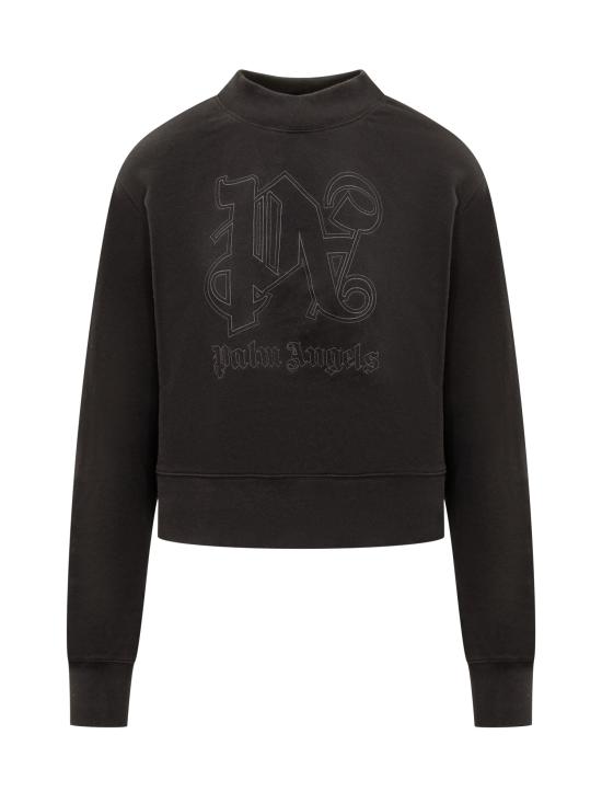  팜앤젤스 긴팔 티셔츠 PWBA016R24FLE001 1010 BLACK