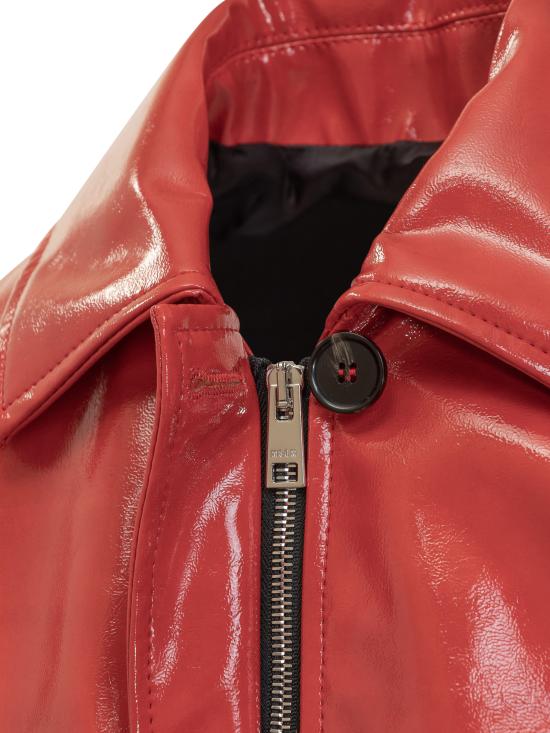 25FW 엠에스지엠 가죽 자켓 3941MDH06X257614 18 SCARLET - MSGM