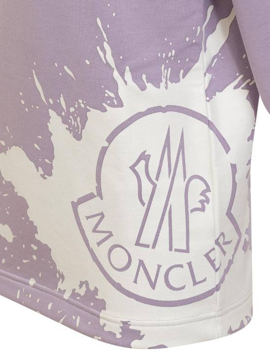  몽클레어 긴팔 티셔츠 8G00025899TR 61A LILLA - MONCLER