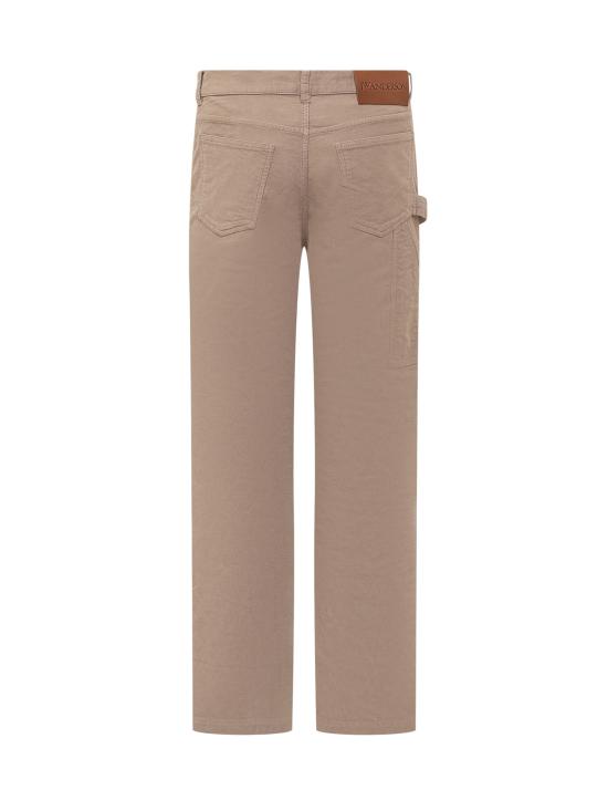 24FW JW앤더슨 스트레이트 팬츠 TR0370PG1578 046 CREAM - JW ANDERSON