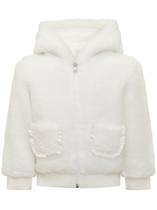 25FW [키즈] 몽클레어 풀오버 K29518G0000389A3X 032 BIANCO