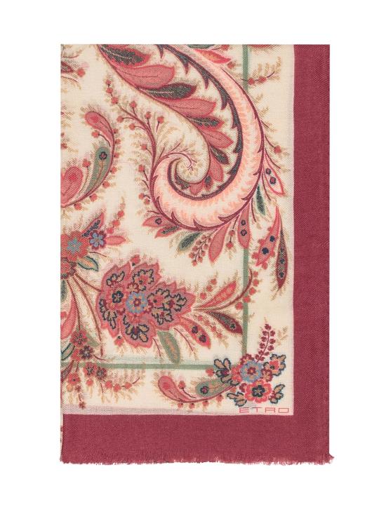 25FW 에트로 머플러/스카프 WATA0005AKB03 X0802 PANNA ROSSO