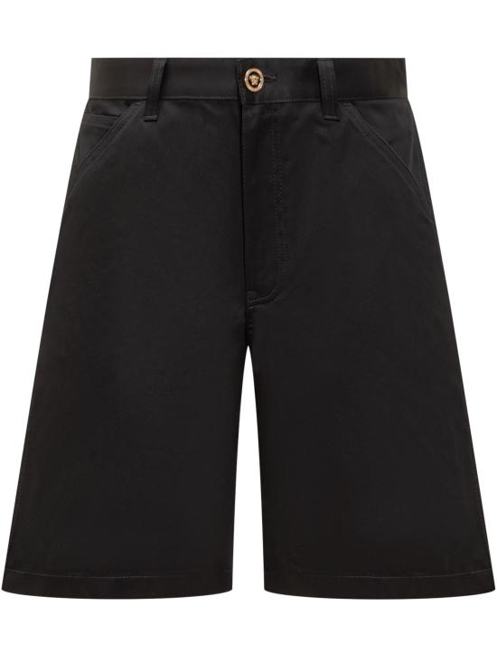 25SS 베르사체 숏팬츠 10199011A01718 1B000 BLACK