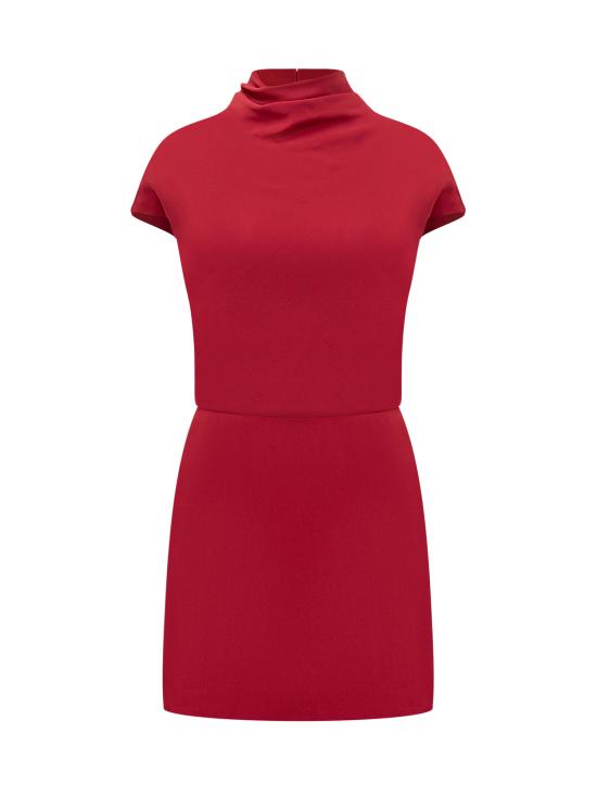  베르사체 숏 원피스 10173071A12265 1RB30 LIPSTICK RED