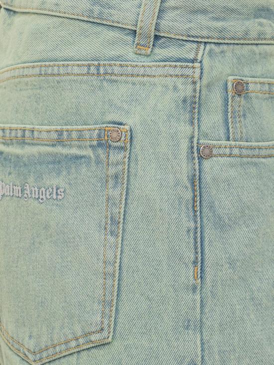  팜앤젤스 데님 팬츠 PMYA040S24DEN001 5103 MINT OFF WHITE - PALM ANGELS