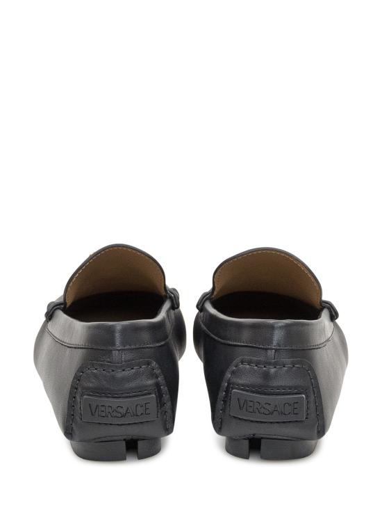 25FW 베르사체 로퍼 10198821A00693 1B00V BLACK VERSACE GOLD - VERSACE