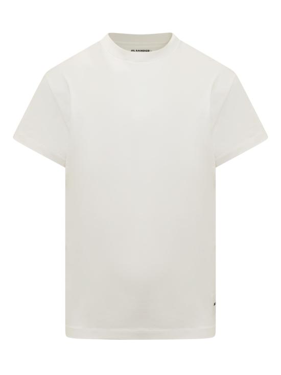  질샌더 반팔 티셔츠 J47GC0001J45048 100 WHITE - JIL SANDER