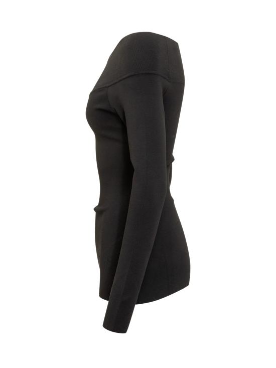 25FW 스텔라 맥카트니 긴팔 티셔츠 6K10683S2543 1000 BLACK - STELLA MCCARTNEY