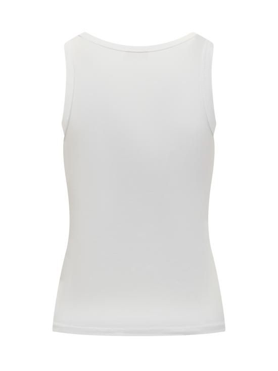 25FW 디젤 민소매 티셔츠 A157030AFAA 100 WHITE - DIESEL