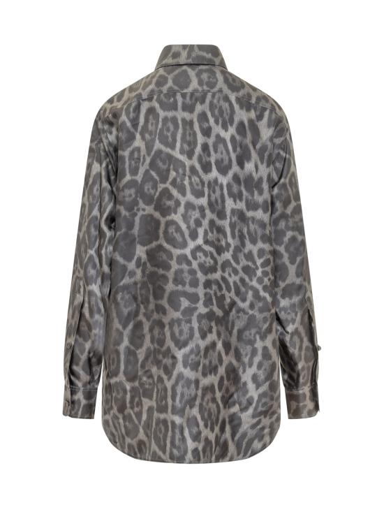 25FW 스텔라 맥카트니 블라우스 6201643GS225 1230 ASH GREY - STELLA MCCARTNEY