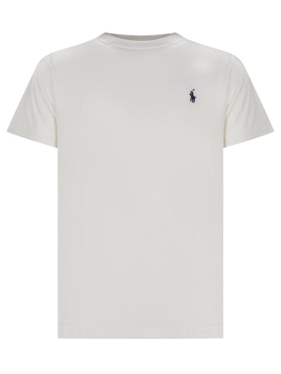 25FW [키즈] 폴로 랄프로렌 티셔츠 322832904 035 WHITE