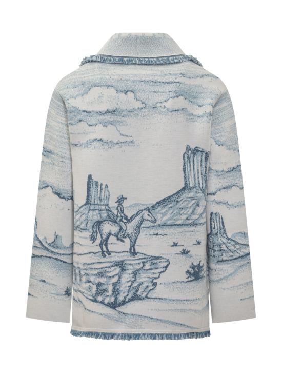 25FW 알라누이 가디건 LMHB038E25KNI002 0F45 CHALK BLUEBELL - ALANUI