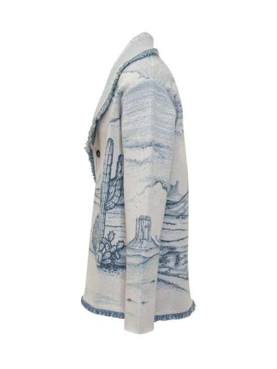 25FW 알라누이 가디건 LMHB038E25KNI002 0F45 CHALK BLUEBELL - ALANUI