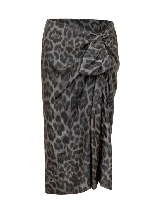 25FW 스텔라 맥카트니 스커트 6301463GS225 1230 ASH GREY