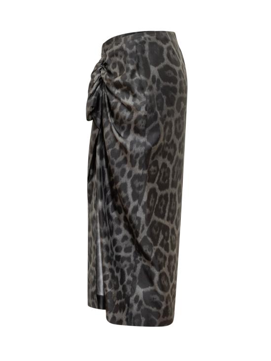 25FW 스텔라 맥카트니 스커트 6301463GS225 1230 ASH GREY - STELLA MCCARTNEY