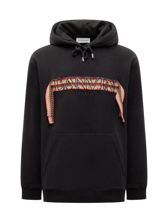  랑방 긴팔 티셔츠 RMHO0009J199P24 10 BLACK