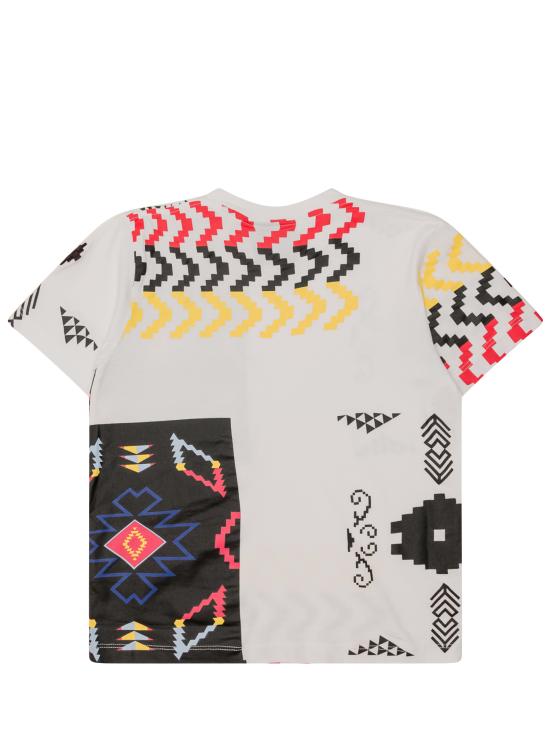  [키즈] 마르셀로 불론 티셔츠 CBAA002F21JER0050184 0184 BIANCO - MARCELO BURLON