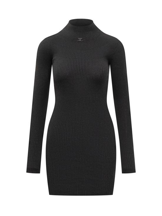 24FW 쿠레쥬 원피스 324MRO466FI0049 9999 BLACK