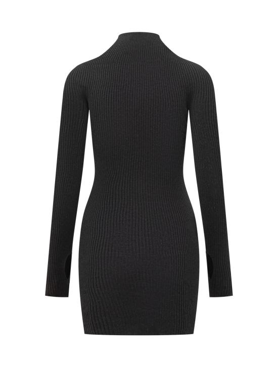 24FW 쿠레쥬 원피스 324MRO466FI0049 9999 BLACK - COURREGES