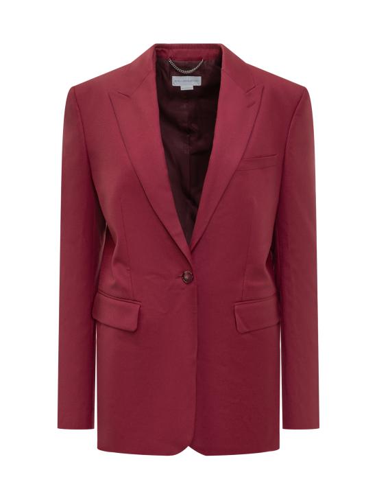 25FW 스텔라 맥카트니 수트 자켓 6501393CU703 6105 JAZZBERRY