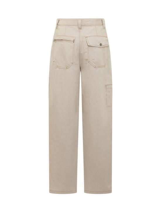  이자벨마랑 스트레이트 팬츠 23EPA0103FAA2H03I 23EC ECRU - ISABEL MARANT