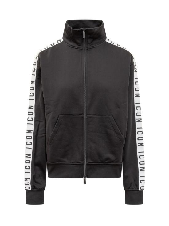  디스퀘어드2 트레이닝 티셔츠 S80HG0002S25497 900 BLACK