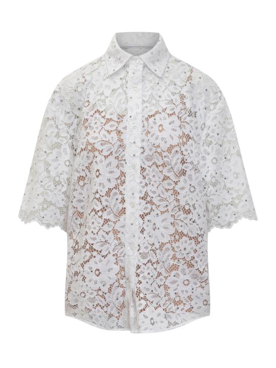 25SS 마이클 코어스 블라우스 MS540SXGTA 100 WHITE