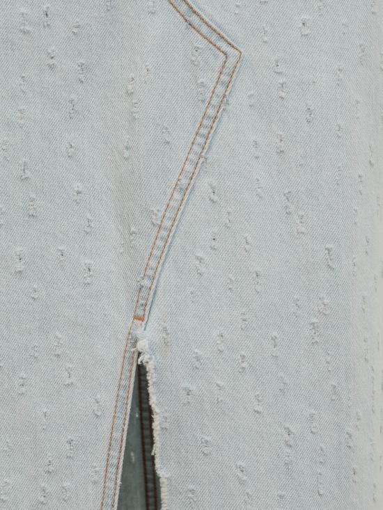  엠에스지엠 데님 스커트 3641MDD234L247268 82 LIGHT BLUE - MSGM