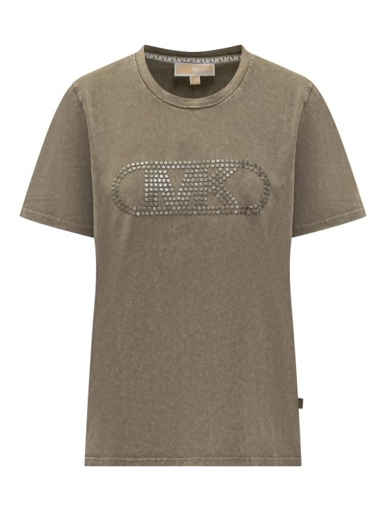 25SS 마이클 코어스 반팔 티셔츠 MS551SC491 988 SAFARIGREEN