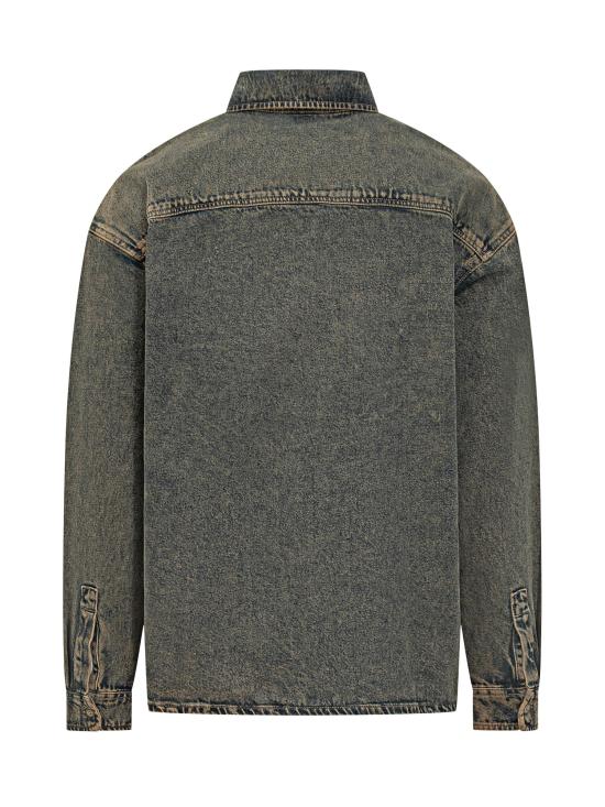 25SS 디키즈 데님 셔츠 DK0A4YF5K581 K581 YELLOW INDIGO - DICKIES