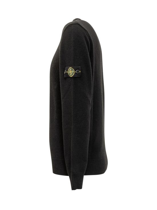 25FW [키즈] 스톤 아일랜드 풀오버 K2S165100002S00M1 V0029 BLACK - STONE ISLAND