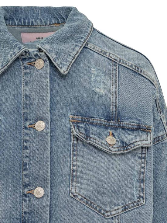  키아라 페라그니 자켓 76CBS414CDWR1 904 INDIGO - CHIARA FERRAGNI
