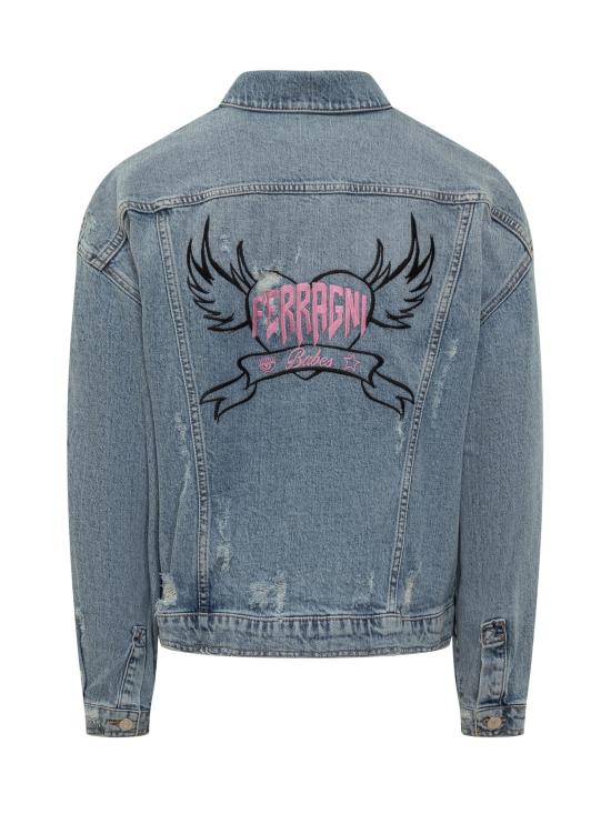  키아라 페라그니 자켓 76CBS414CDWR1 904 INDIGO - CHIARA FERRAGNI