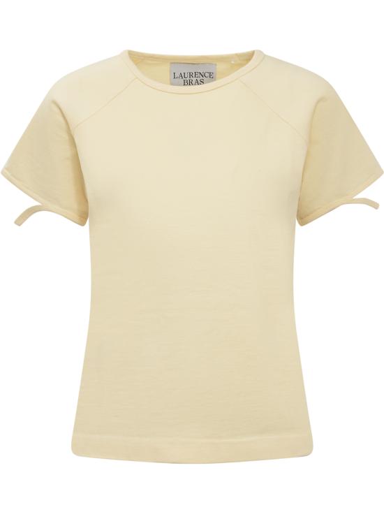  로렌스 브라스 반팔 티셔츠 56TS083 YEL GIALLO PAGLIA